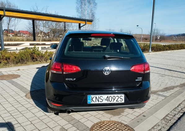 Volkswagen Golf cena 35400 przebieg: 164923, rok produkcji 2013 z Szczekociny małe 211